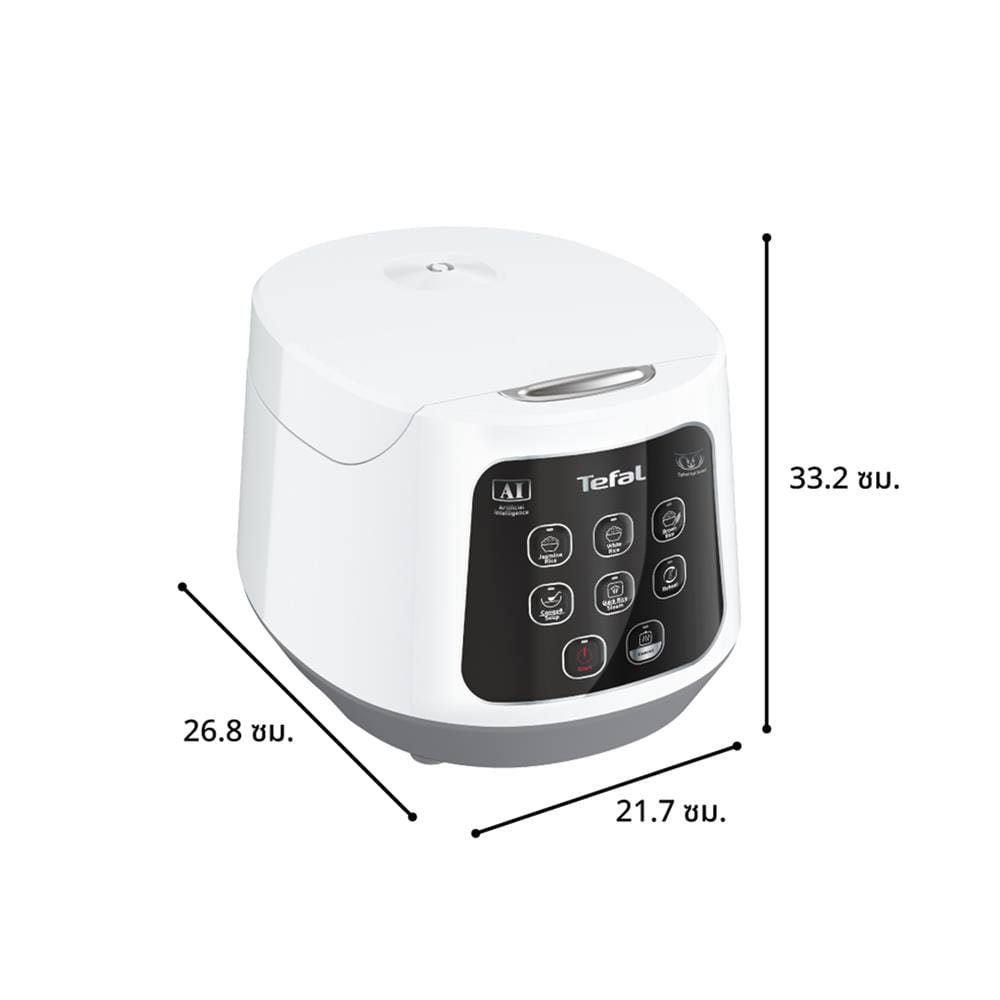 หม้อหุงข้าว DIGITAL TEFAL RK730166 1 ลิตร