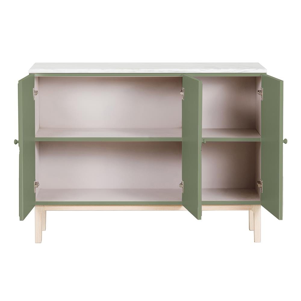 ตู้ 120 ซม. WHOOP MABURU หินอ่อน สี OLIVE GREEN