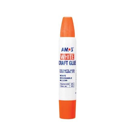 กาวลาเท็กซ์แท่ง 2 หัว AMOS 34 มล. สีขาว_0