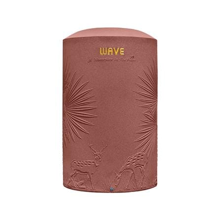 ถังเก็บน้ำ WAVE THE PALM 2000 ลิตร สีแดงสยาม