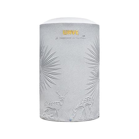 ถังเก็บน้ำ WAVE THE PALM 2000 ลิตร สีเทาขาว_0