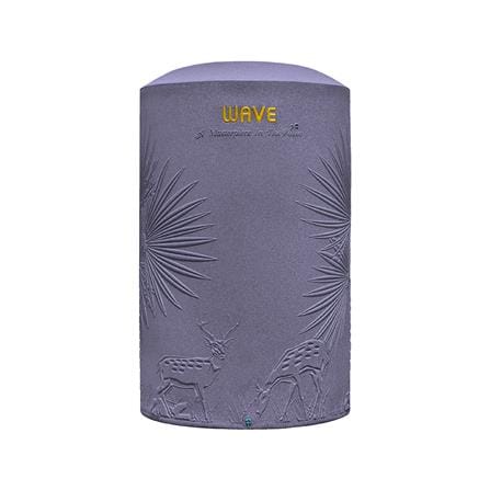 ถังเก็บน้ำ WAVE THE PALM 2000 ลิตร สีนิลม่วง