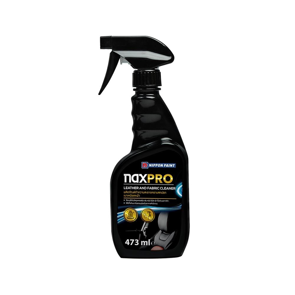 ผลิตภัณฑ์ทำความสะอาดเบาะ NAXPRO LEATHER AND FABRIC CLEANER 473 มล.