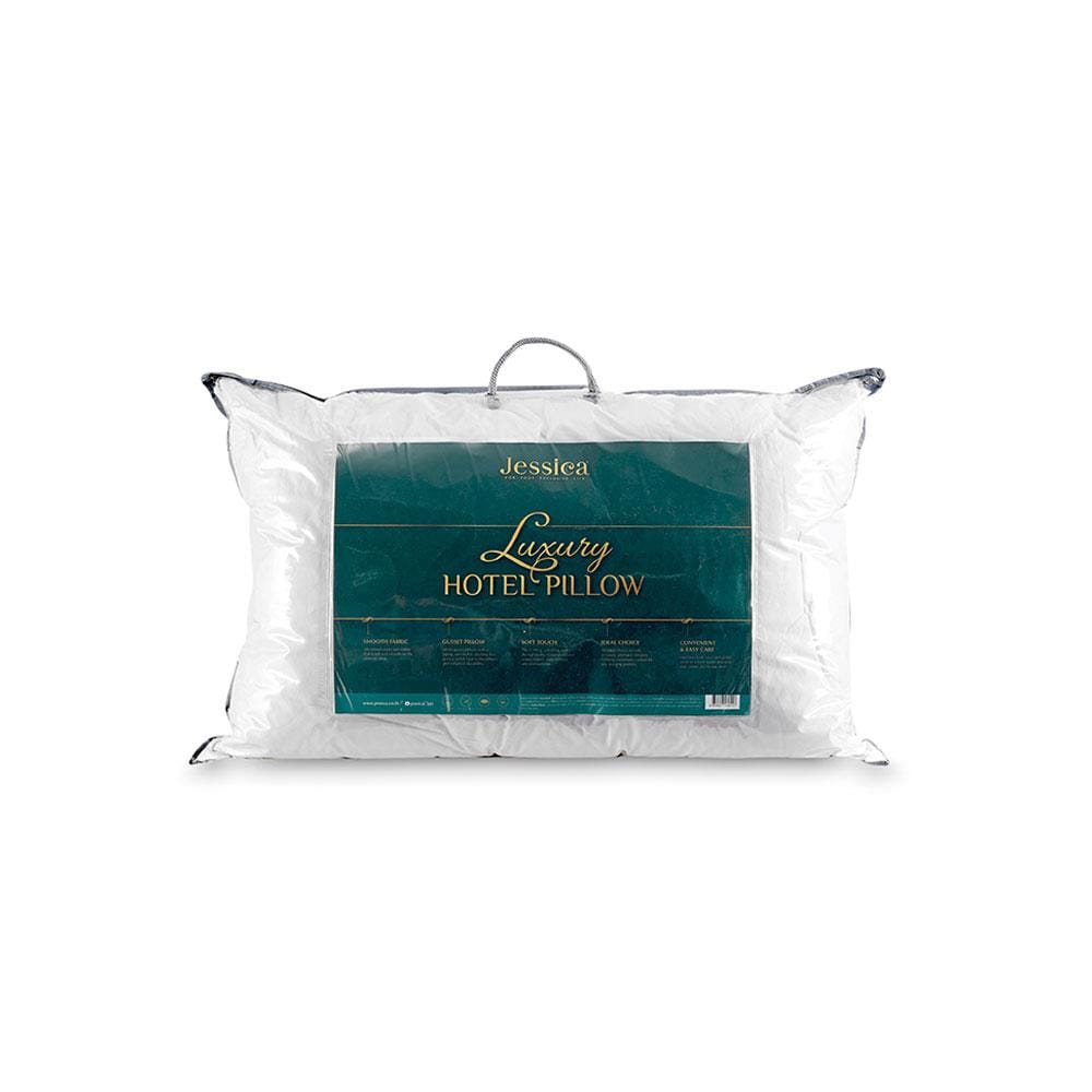 หมอนหนุน ใยสังเคราะห์ JESSICA LUXURY HOTEL 26055 50x72.5 ซม.สีขาว