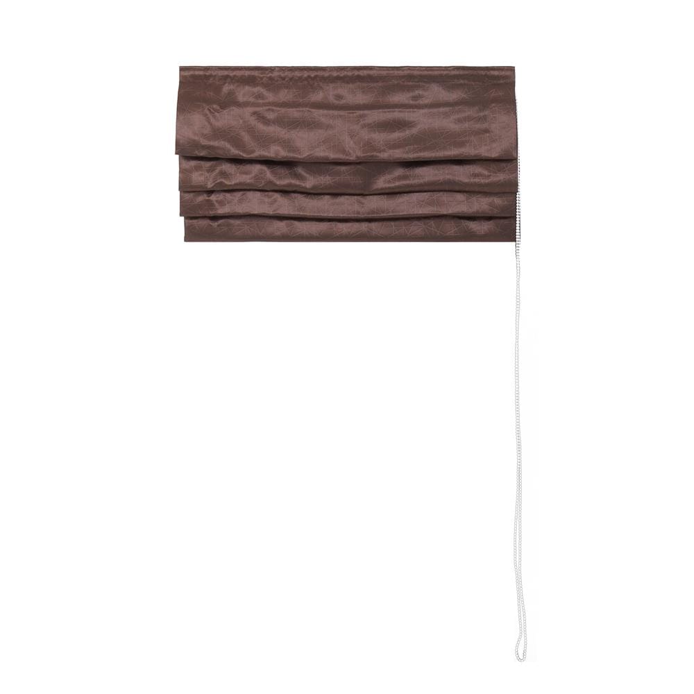 ผ้าม่านพับ HOME LIVING STYLE LACIA UV 70x160 ซม. สีน้ำตาล