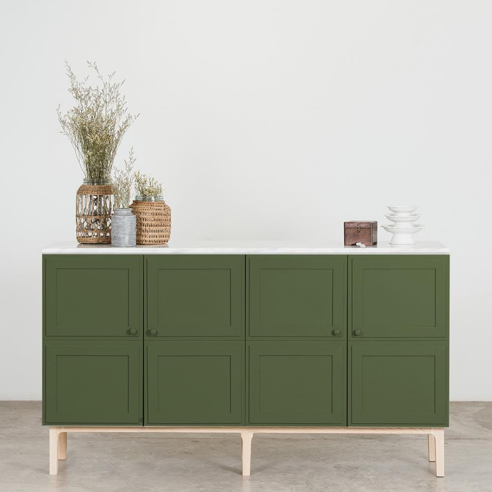 ตู้ WHOOP MABURU 160 ซม. สี OLIVE GREEN