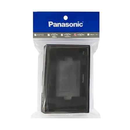หน้ากากกันน้ำ 3 ช่อง PANASONIC WEG8981K สีชาใส_2