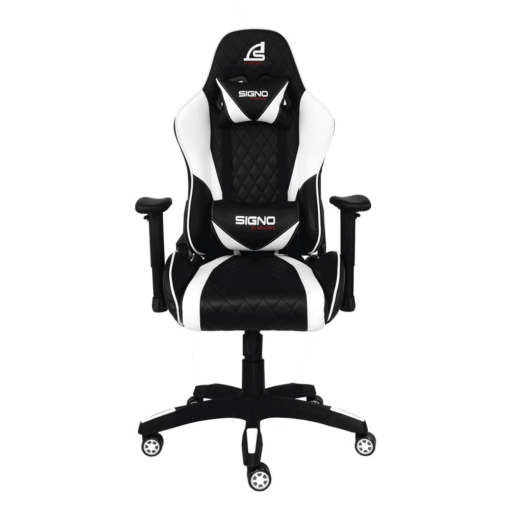 D.I.Y. เก้าอี้เกมมิ่ง SIGNO BAROCCO GC-203BW สีดำ/ขาว