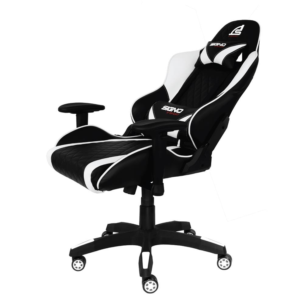 D.I.Y. เก้าอี้เกมมิ่ง SIGNO BAROCCO GC-203BW สีดำ/ขาว