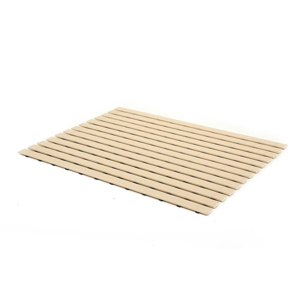 แผ่นกันลื่น HOME LIVING STYLE CARLIN 46X61 ซม. สีครีม