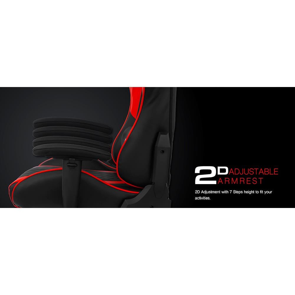 D.I.Y. เก้าอี้เกมมิ่ง SIGNO BAROCCO GC-203BR สีดำ/แดง