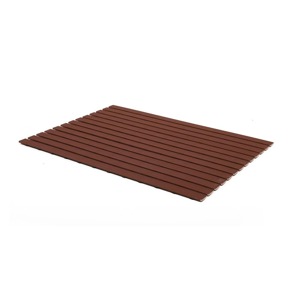 แผ่นกันลื่น HOME LIVING STYLE CARLIN 46X61 ซม. สีน้ำตาล