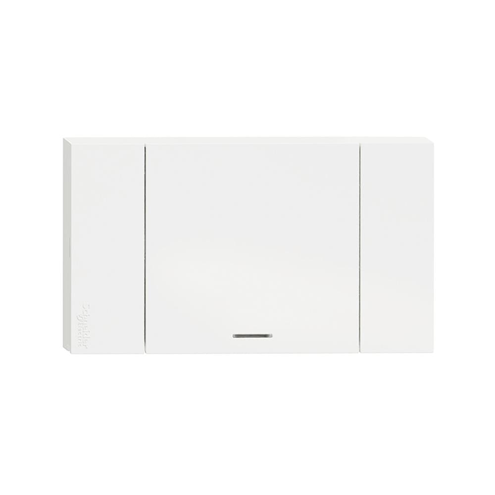 ชุดสวิตช์ 2 ทาง 1 ช่อง SCHNEIDER  A7031_2_WH สีขาว