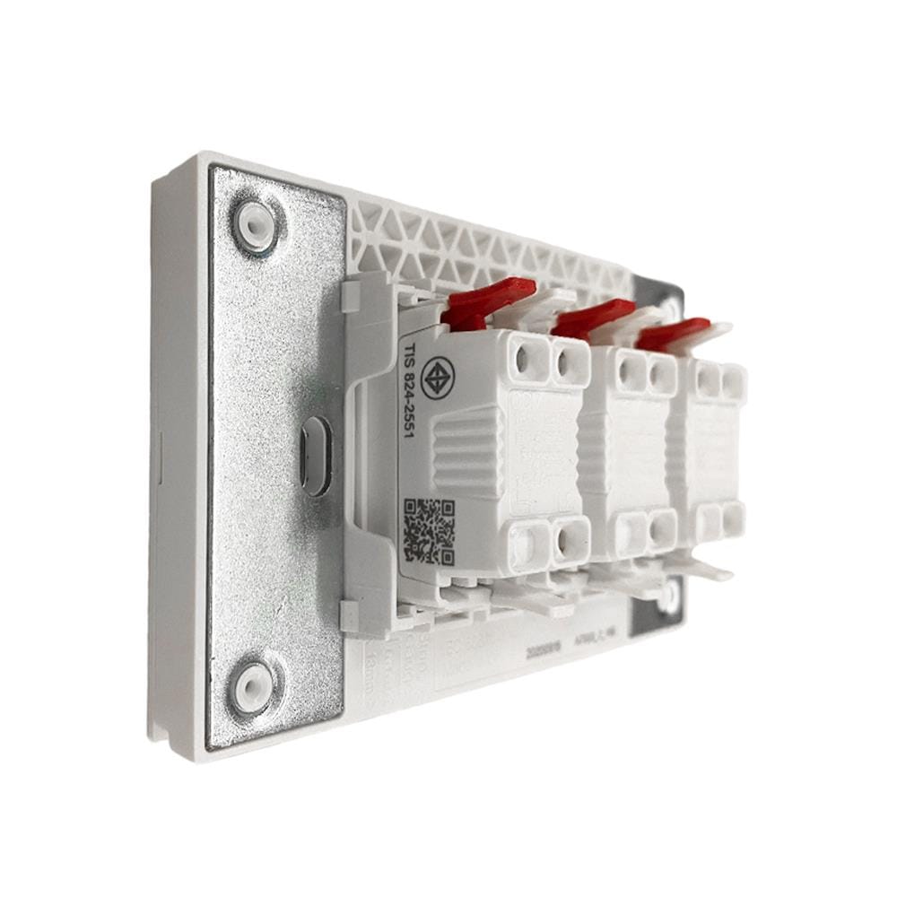 ชุดสวิตช์ 2 ทาง 3 ช่อง SCHNEIDER A7033_2_WH สีขาว