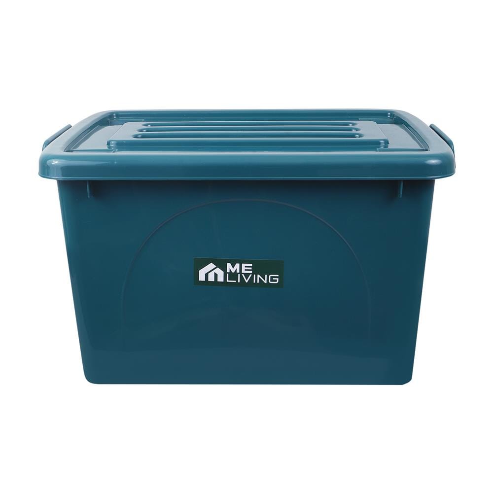 กล่องเก็บของ ME LIVING 025 55 ลิตร 59x42x35.5 ซม. สีเขียวเข้ม
