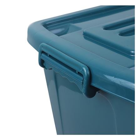กล่องเก็บของ ME LIVING 025 55 ลิตร 59x42x35.5 ซม. สีเขียวเข้ม_2
