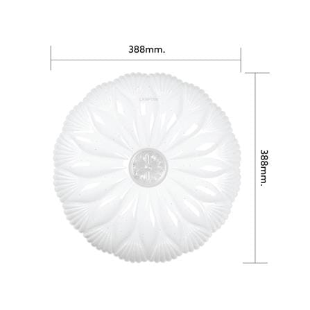 ไฟเพดาน LED LAMPTAN MAGNOLIA 15 นิ้ว 36 วัตต์ DAYLIGHT/COOL WHITE/WARM WHITE สีขาว_6