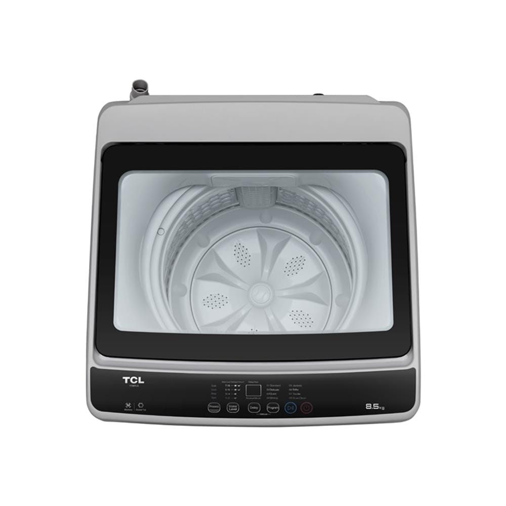 เครื่องซักผ้าฝาบน TCL F708TLG 8 กก. สีเทา