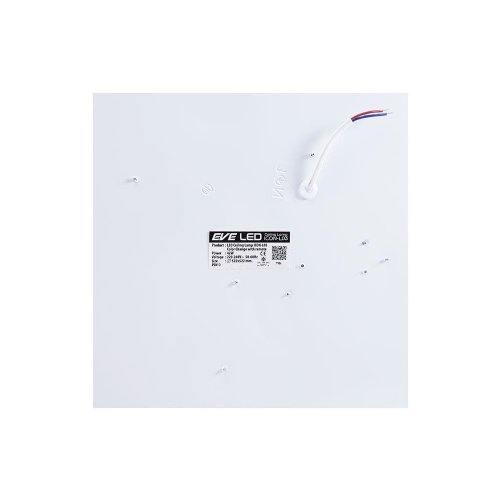 ไฟเพดาน LED EVE 570948 20 นิ้ว 42 วัตต์ DAYLIGHT/COOL WHITE/WARM WHITE สีขาว