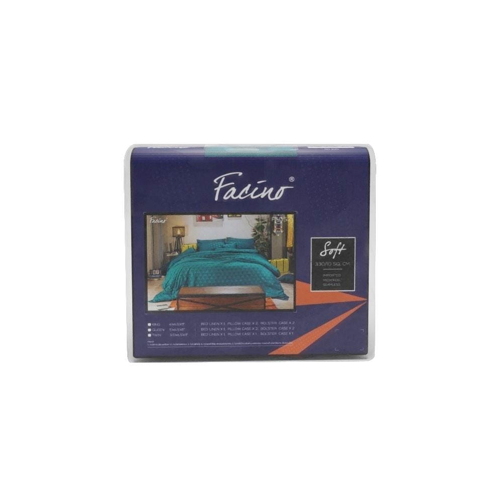 ชุดผ้าปูที่นอน 5 ฟุต 5 ชิ้น  FACINO PRINT FA052