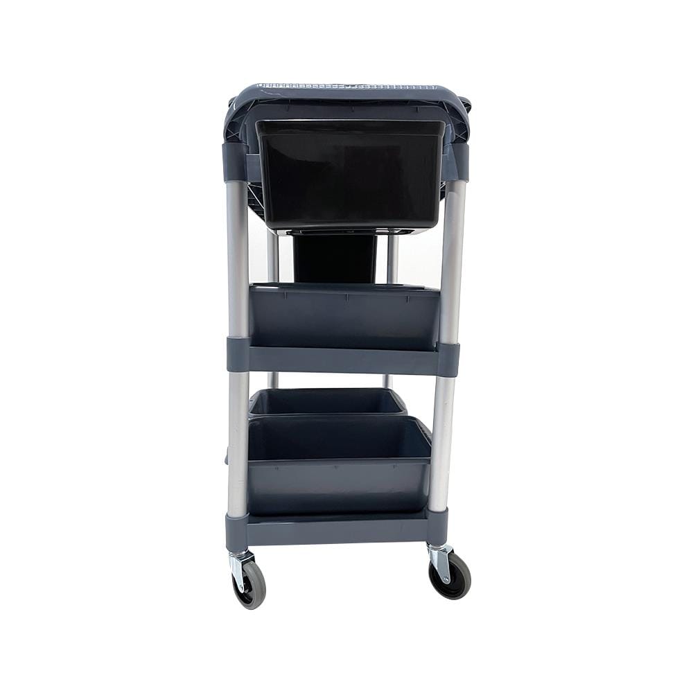 รถเข็น 3 ชั้น STACKO CANTEEN A 102x50x96 ซม. สีเทา