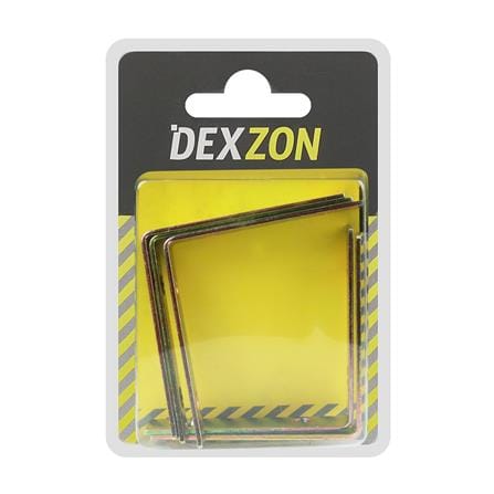 เหล็กฉากตัว L DEXZON SA-1580 15X80 มม. 4 รู แพ็ก 5 ชิ้น_2