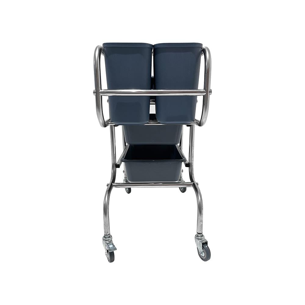 รถเข็น 3 ชั้น STACKO CANTEEN C 85X45.5X90 ซม. สีเทา