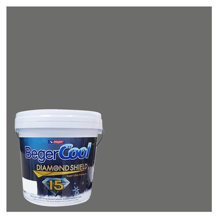 สีน้ำทาภายนอก BEGER COOL DIAMONDSHIELD 15 สี INNISWOOD #141-5 กึ่งเงา 9 ลิตร_0