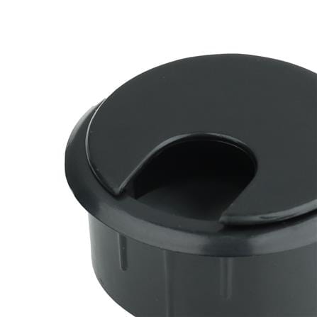 ช่องร้อยสายไฟกลม DEXZON CC-2O สีดำ 2 ชิ้น_1