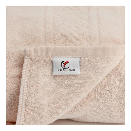 ผ้าขนหนู FROLINA SPACESPUN 30X55 นิ้ว สีครีม_2