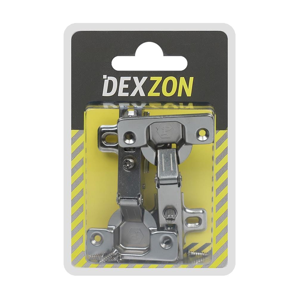 บานพับถ้วย ทับขอบ DEXZON แพ็ก 2 ชิ้น