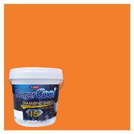 สีน้ำทาภายนอก BEGER COOL DIAMONDSHIELD 15 สี SOUTHWEST MAGIC #101-6 กึ่งเงา 9 ลิตร_0
