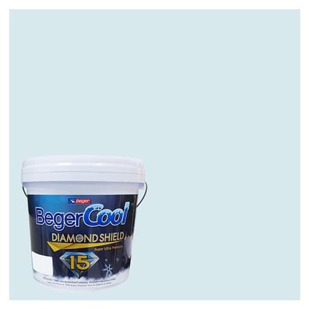 สีน้ำทาภายนอก BEGER COOL DIAMONDSHIELD 15 สี TWILIGHT TWINKLE #031-2 กึ่งเงา 9 ลิตร_0