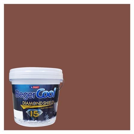 สีน้ำทาภายนอก BEGER COOL DIAMONDSHIELD 15 สี WILD HORIZONS #181-6 กึ่งเงา 9 ลิตร_0