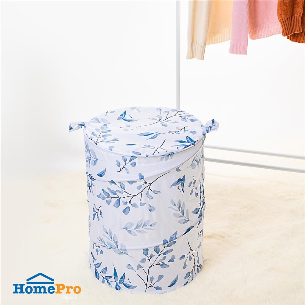 ตะกร้าผ้า MOYA HA10621A BLUE LEAF