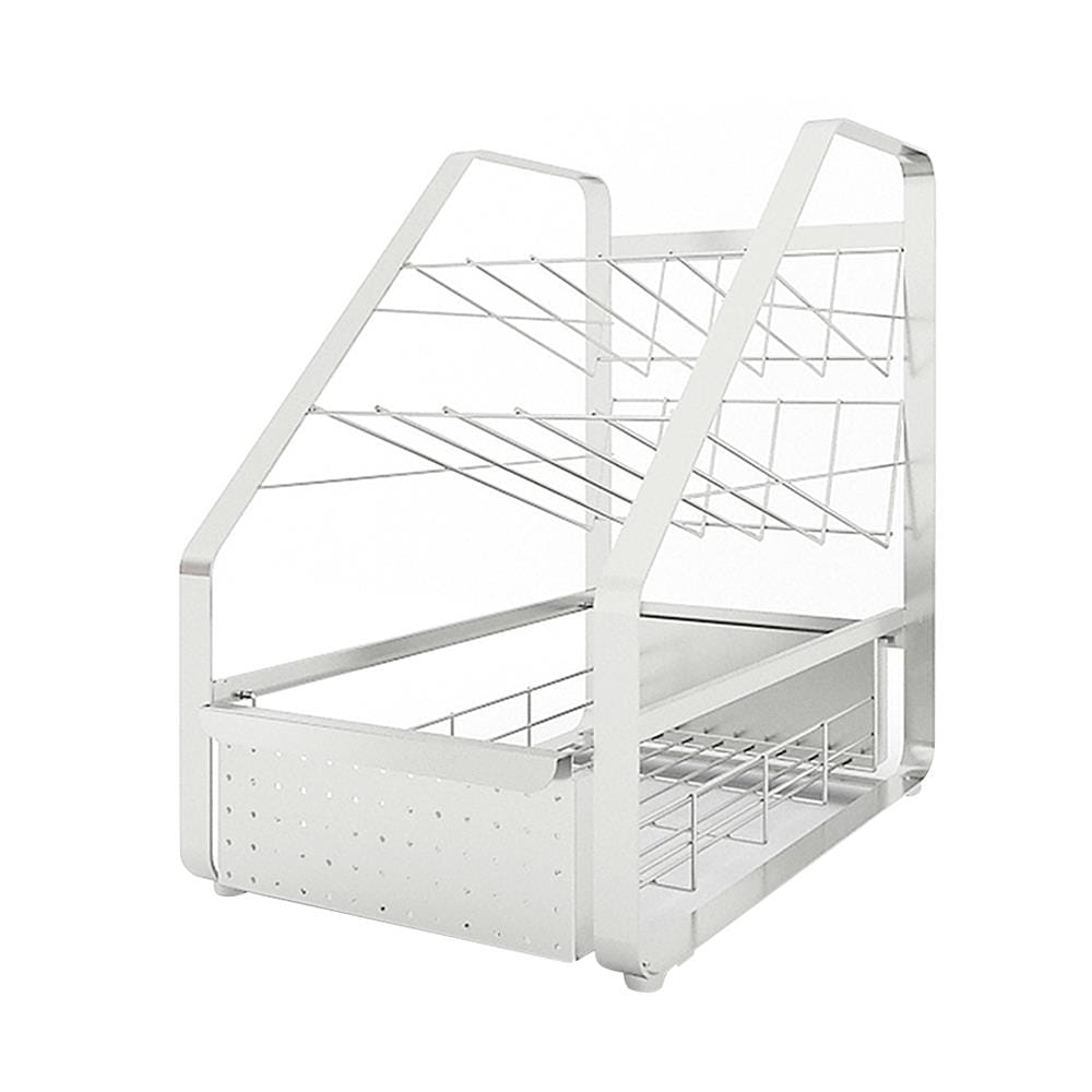 ชั้นวางขวดเครื่องปรุงใต้ซิงค์สเตนเลส 3 ชั้น KECH PANEL