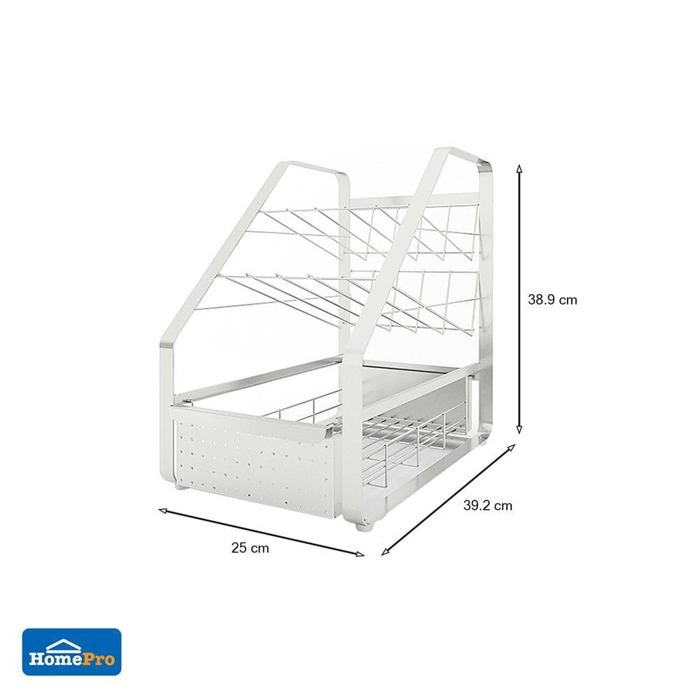 ชั้นวางขวดเครื่องปรุงใต้ซิงค์สเตนเลส 3 ชั้น KECH PANEL