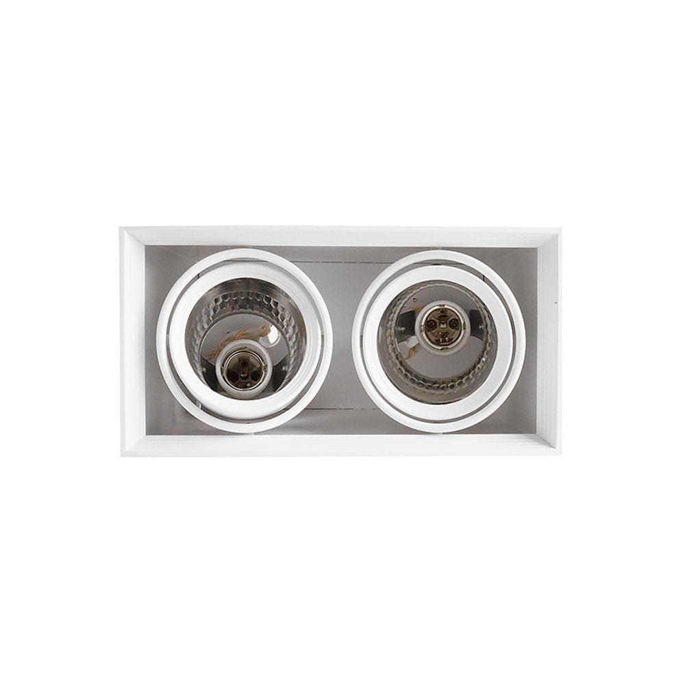 ดาวน์ไลท์ LUMAX 03-00273 9 นิ้ว สีขาว เหลี่ยม