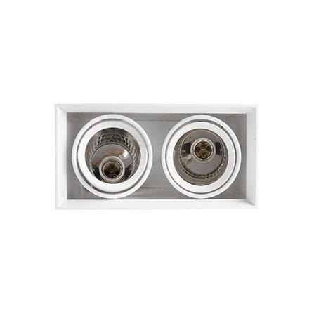 ดาวน์ไลท์ LUMAX 03-00273 9 นิ้ว สีขาว เหลี่ยม_2