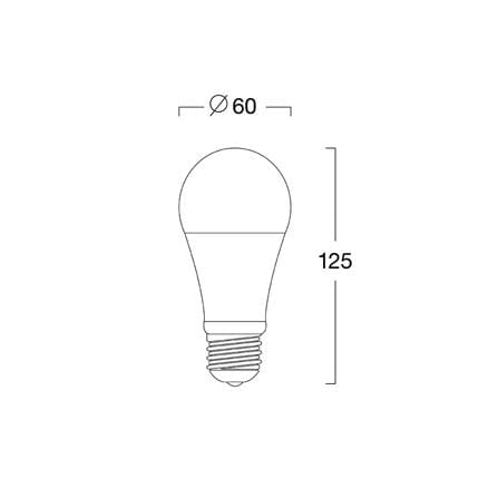 หลอด LED L&E A60 12.5 วัตต์ DAYLIGHT E27_6