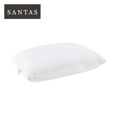 หมอนหนุน ใยสังเคราะห์ SANTAS HYBRID FIRM 19x29 นิ้ว สีขาว
