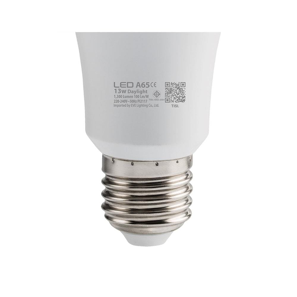 หลอด LED EVE SUPER SAVE 13 วัตต์ DAYLIGHT E27 แพ็ก 4 ชิ้น