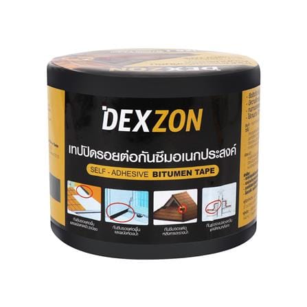 BITUMEN TAPE DEXON 0.1X3M BLACK