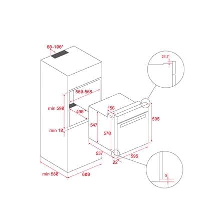 เตาอบฝัง DIGITAL TEKA HLB 8510P BK E04 PIZZA_3