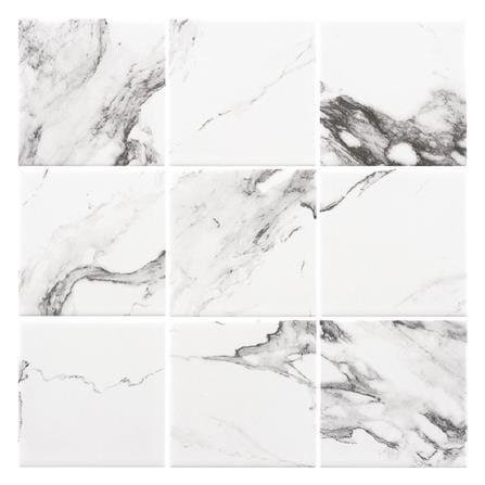 โมเสคพอร์ซเลน 30x30 ซม. COTTO MT4SR1 คาราคัสต้า ขาว_0