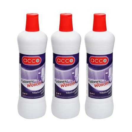 น้ำยาทำความสะอาดห้องน้ำ ACCO 900 มล. แพ็ก 3 ชิ้น