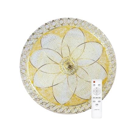 ไฟเพดาน LED LAMPTAN FLORIA EDGE 18 นิ้ว 36 วัตต์ DAYLIGHT/COOL WHITE/WARM WHITE สีขาว_0