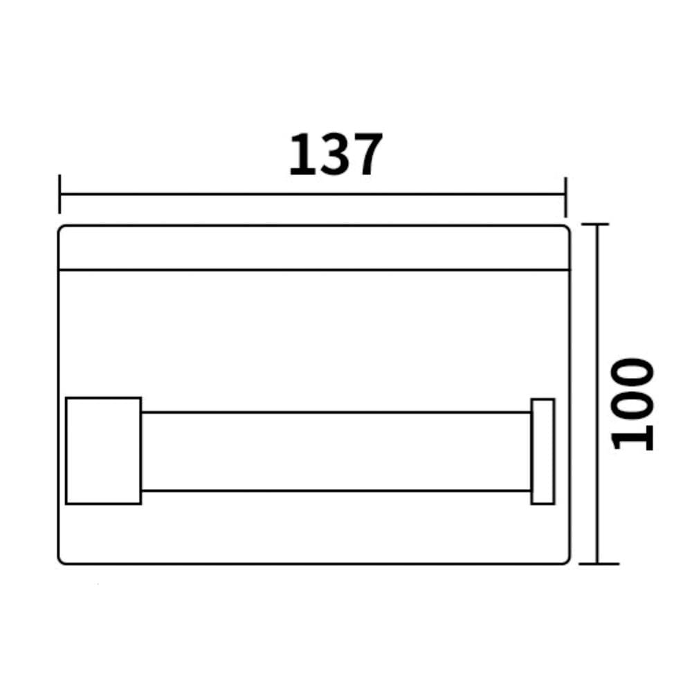 ที่ใส่กระดาษ NOVABATH NVB-P003 สเตนเลส