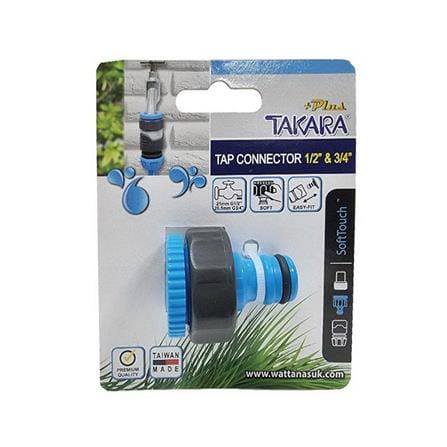 ข้อต่อก๊อกเกลียว TAKARA PLUS 1/2 นิ้ว x 3/4 นิ้ว_4