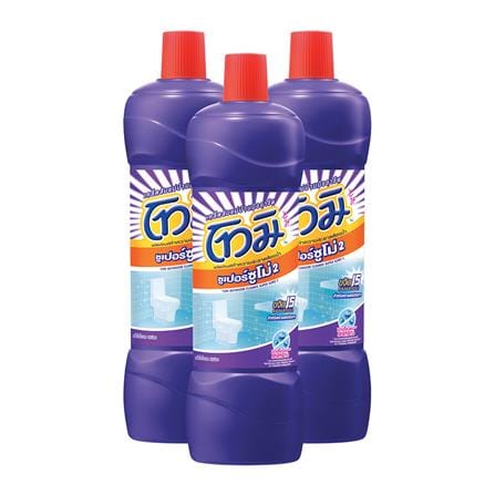 น้ำยาล้างห้องน้ำโทมิ ซูเปอร์ซูโม่ 2 850 มล. สีม่วง แพ็ก3_0